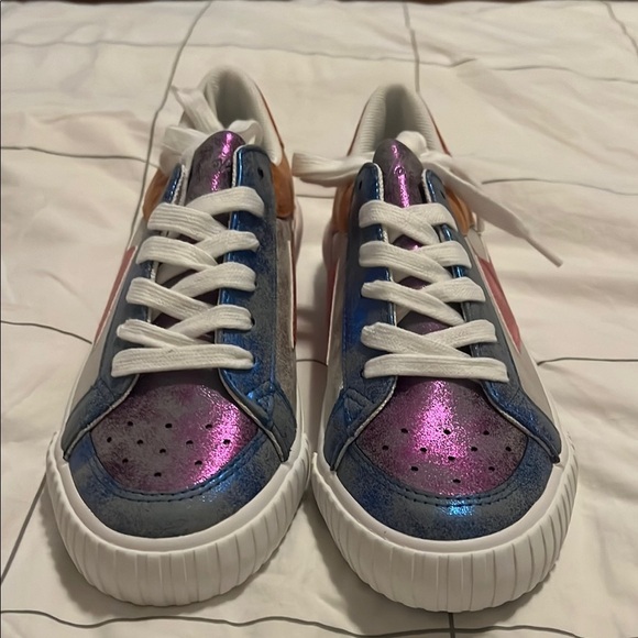 Blowfish Shoes - Blowfish Blue, Pink, Purple‎ and Orange Sneakers with Chunky Sole